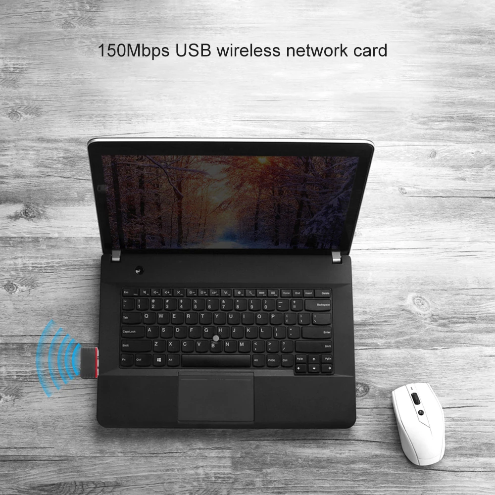 150Mbps USB WiFi Adapter RTL8188 LAN Card Wireless Network Card Adapter WiFi Dongle for Desktop Laptop PC Windows Wholesale - Image 4