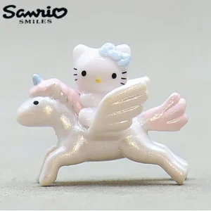 Hello Kitty Angel Sanrio Anime 3Cm Figure Cat Doll Kawaii Cake Room Decorative Decoration Christmas Toy Gifts For Girls Children