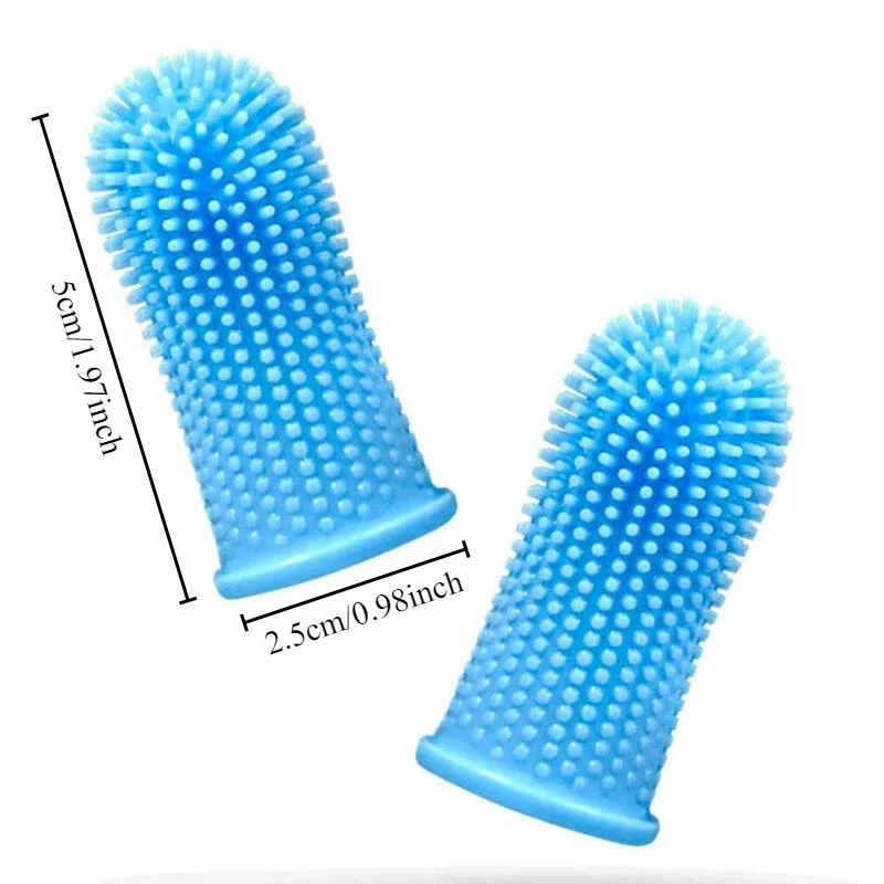 Super Soft Pet Finger Toothbrush for Dogs And Cats Nontoxic Silicone Breath Care Dog Toothbrush Cat Toothbrush Pet Products - Image 6