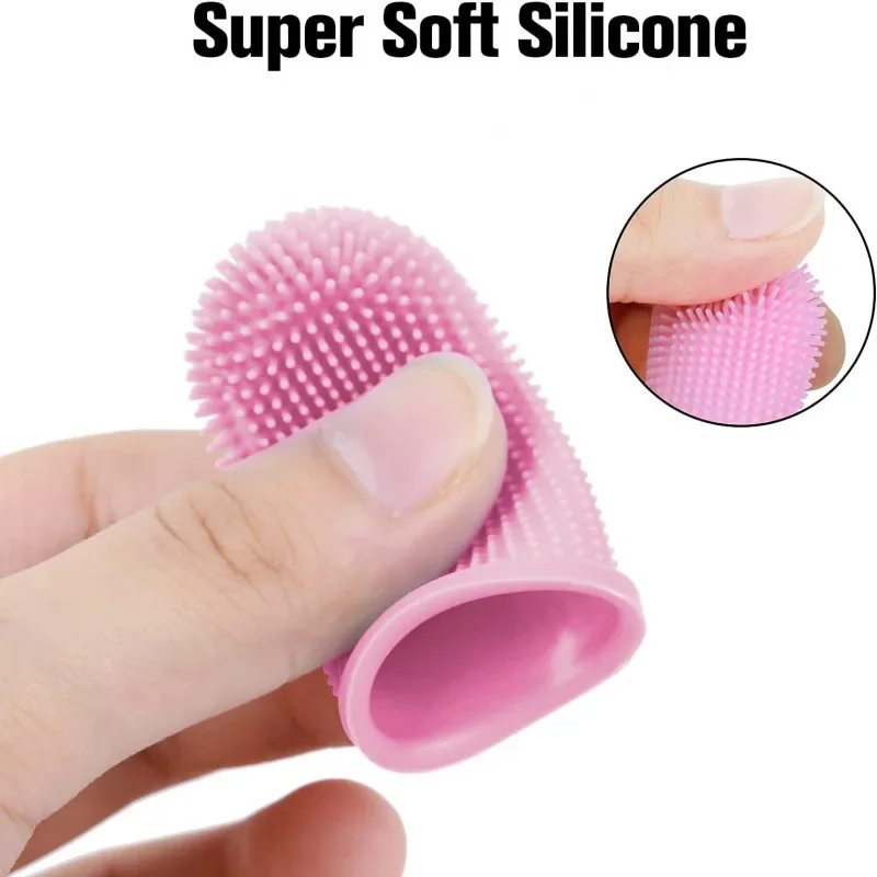 Super Soft Pet Finger Toothbrush for Dogs And Cats Nontoxic Silicone Breath Care Dog Toothbrush Cat Toothbrush Pet Products - Image 2