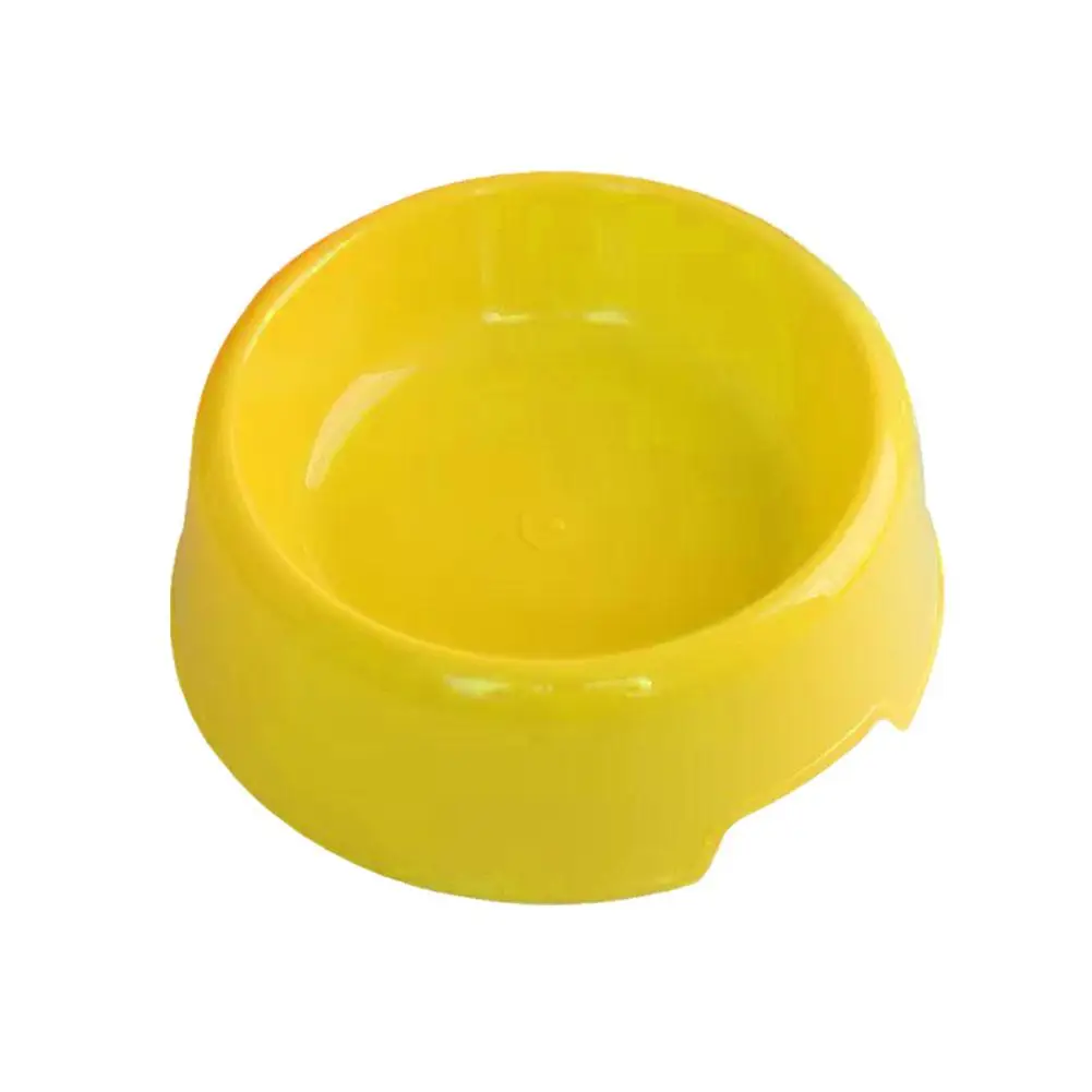 Candy Color Plastic Pet Round Bowl Cat And Dog Food Small Dog Cat And Pet Easy To Tableware Wholesale Clean Colorful Bowl S4P7 - Image 5