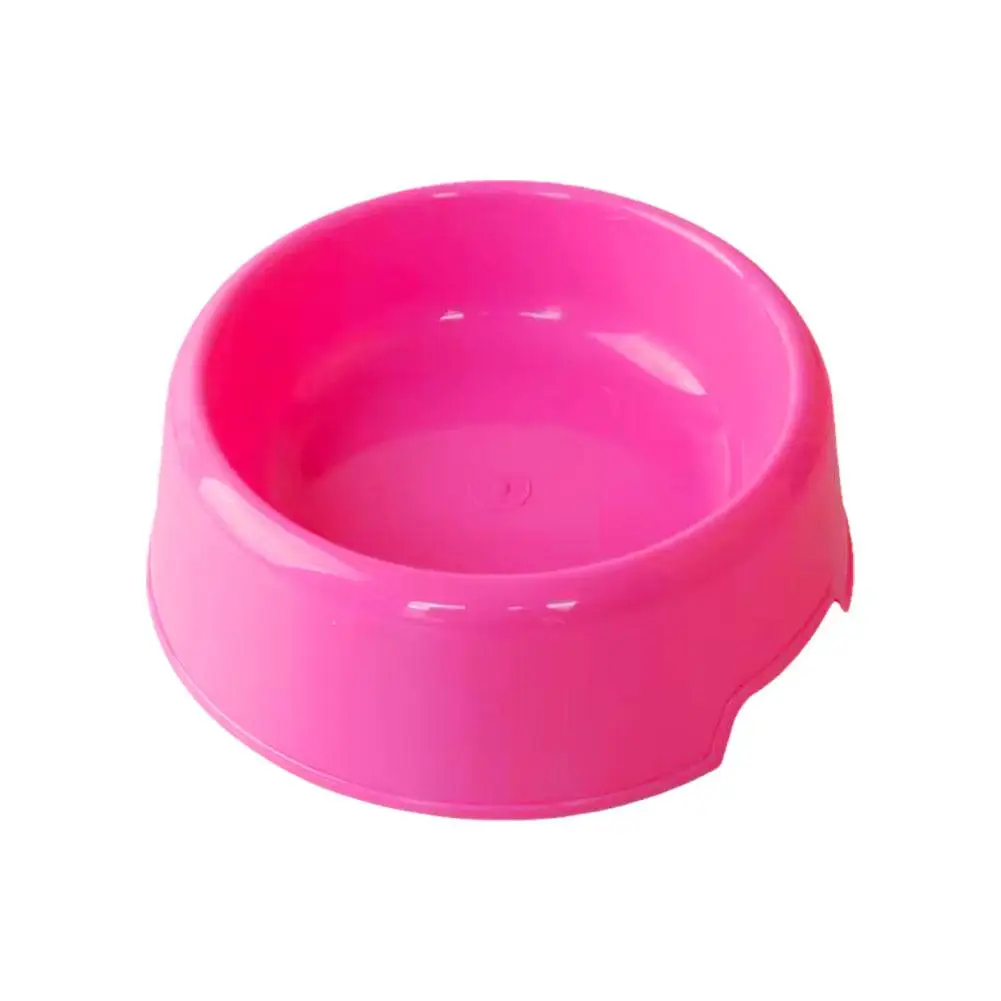 Candy Color Plastic Pet Round Bowl Cat And Dog Food Small Dog Cat And Pet Easy To Tableware Wholesale Clean Colorful Bowl S4P7 - Image 3