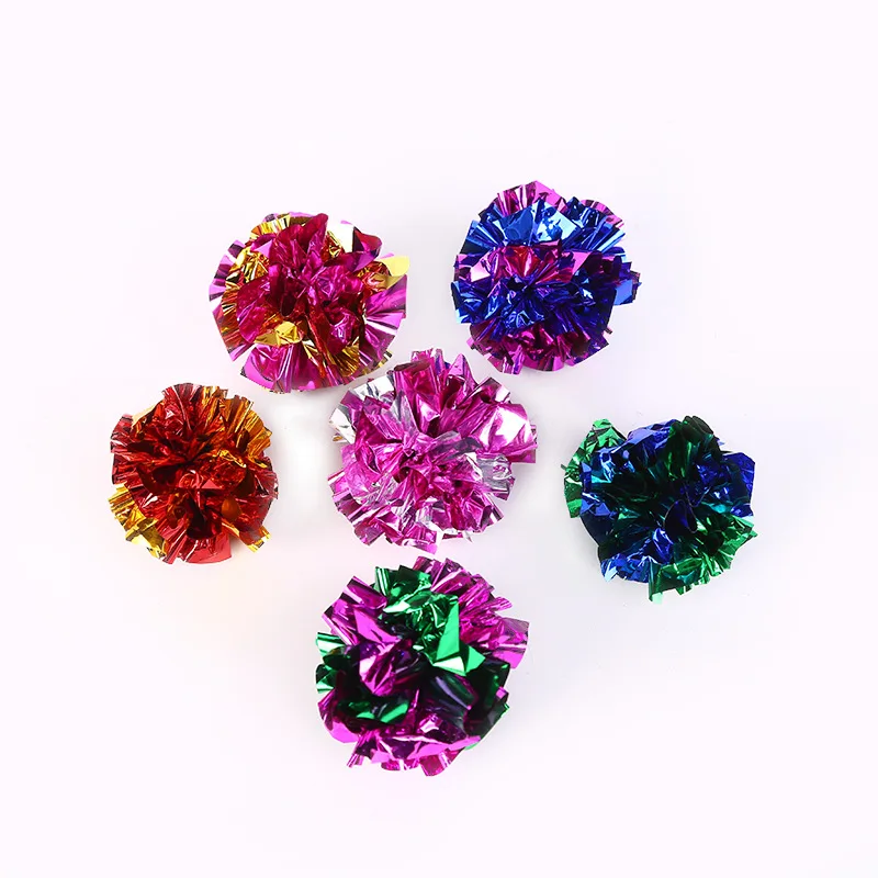 1Pack 5.5cm Ringing Paper Ball Pet Cat Toys Interactive Pet Products for Kitten Accessories Pet Supplies Cat Toys Interactive - Image 6