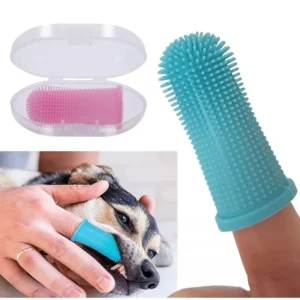 Super Soft Pet Finger Toothbrush for Dogs And Cats Nontoxic Silicone Breath Care Dog Toothbrush Cat Toothbrush Pet Products
